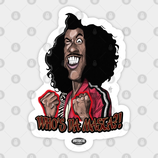 Sho Nuff Sticker by AndysocialIndustries